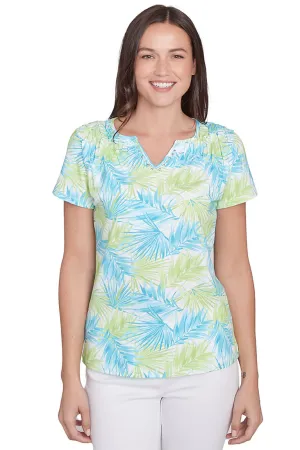 Spring Thing Palmetto Smocked Tee