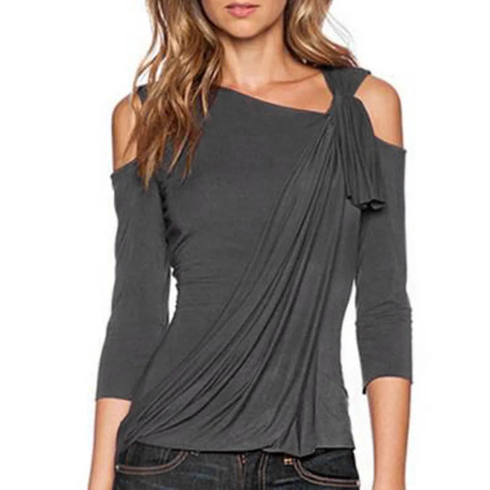 Summer Loose Off Shoulder Casual Tops