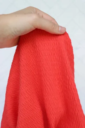 Sunset Smocked Jersey Knit
