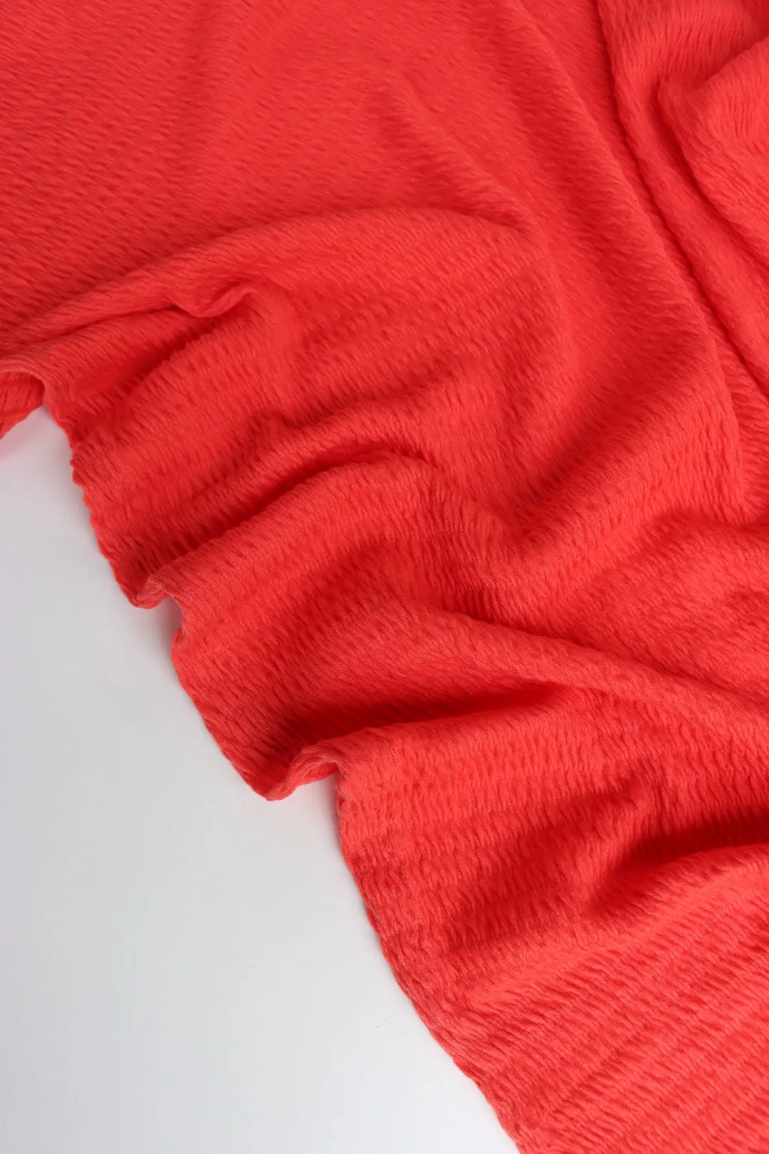 Sunset Smocked Jersey Knit