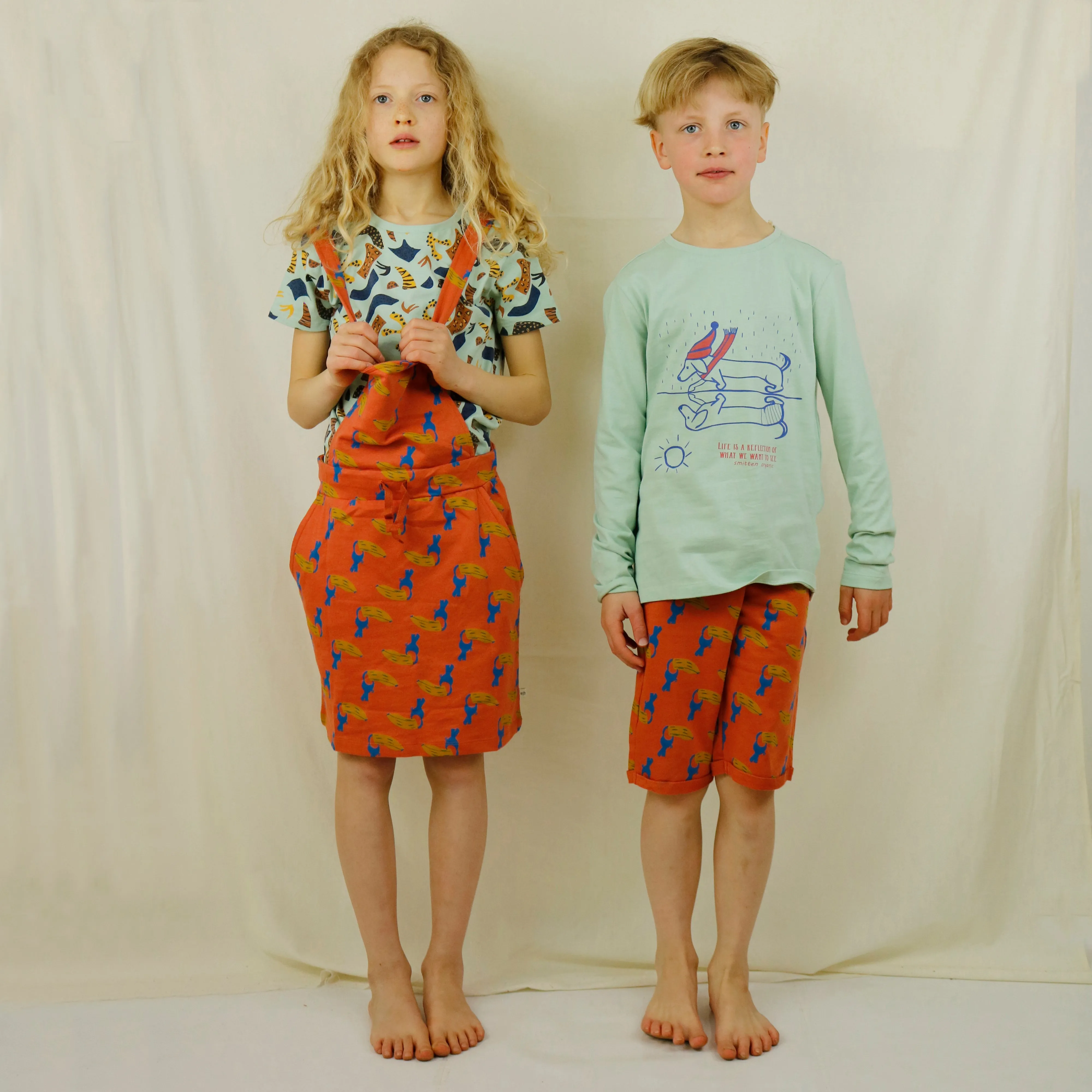 Toucan Banana All Over Print Unisex Bermuda