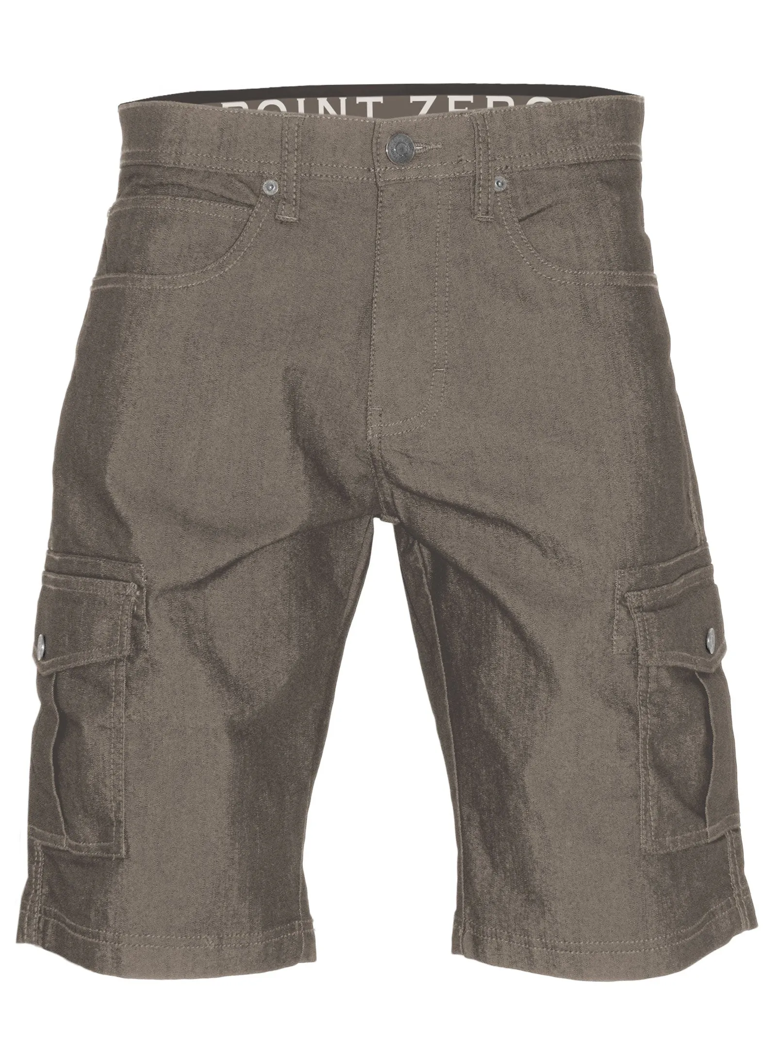 VANCE | Stretch Slub Twill Cargo Shorts|| VANCE | Short Cargo En Sergé Extensible À Texture Slub