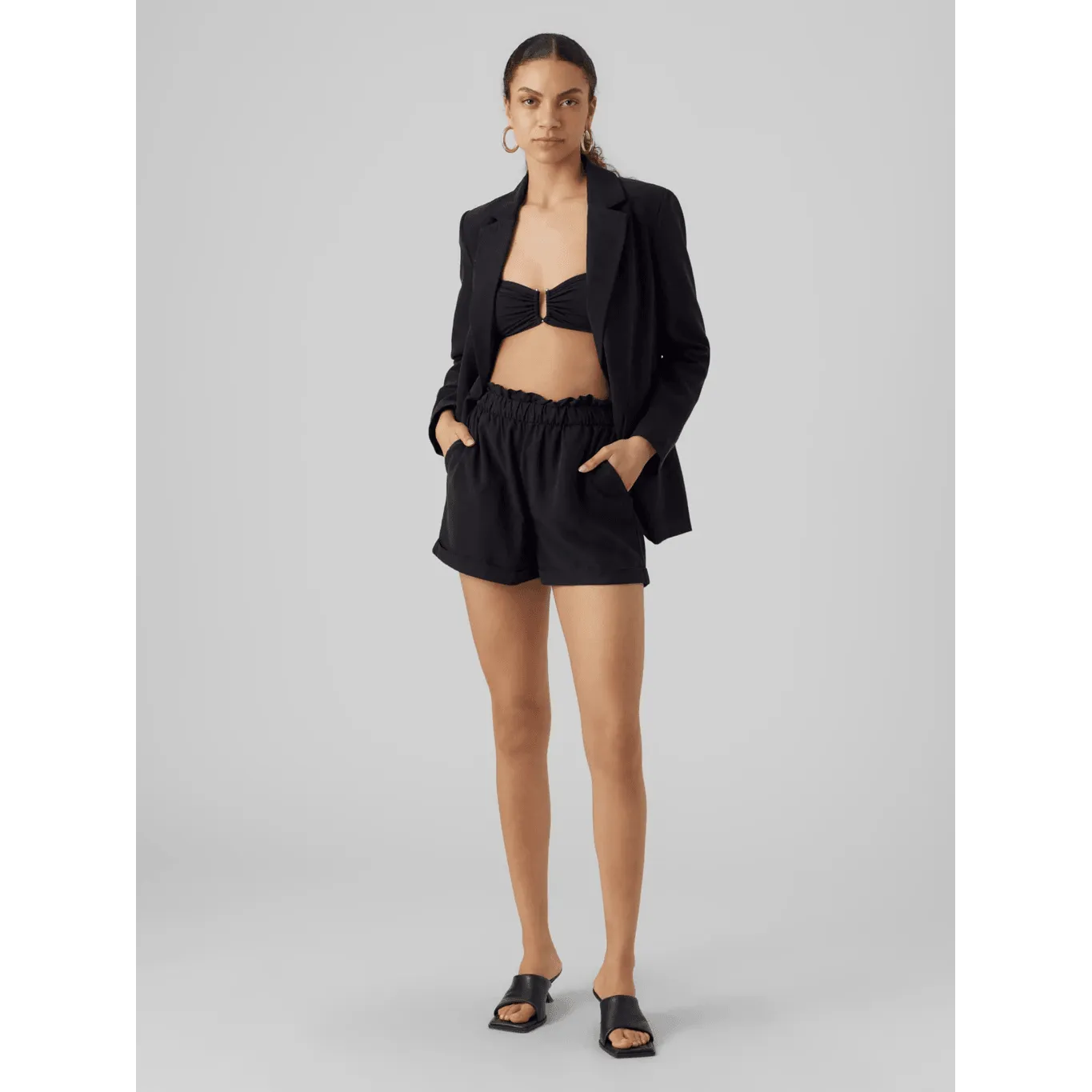 Vero Moda Donna Bermuda Harper Nero 10283731