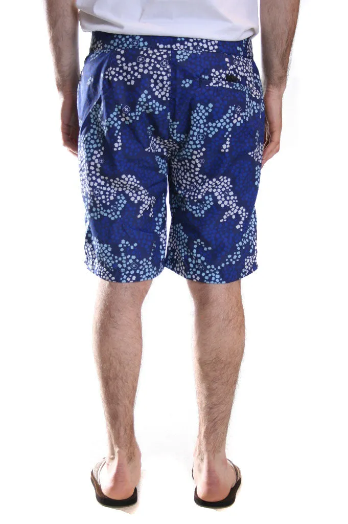 Victorinox Island Bermuda Swim Shorts in Blue