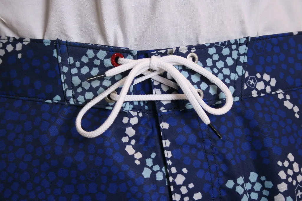 Victorinox Island Bermuda Swim Shorts in Blue