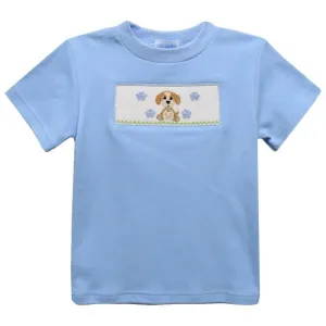 Vive La Fete Puppies Smocked T-Shirt