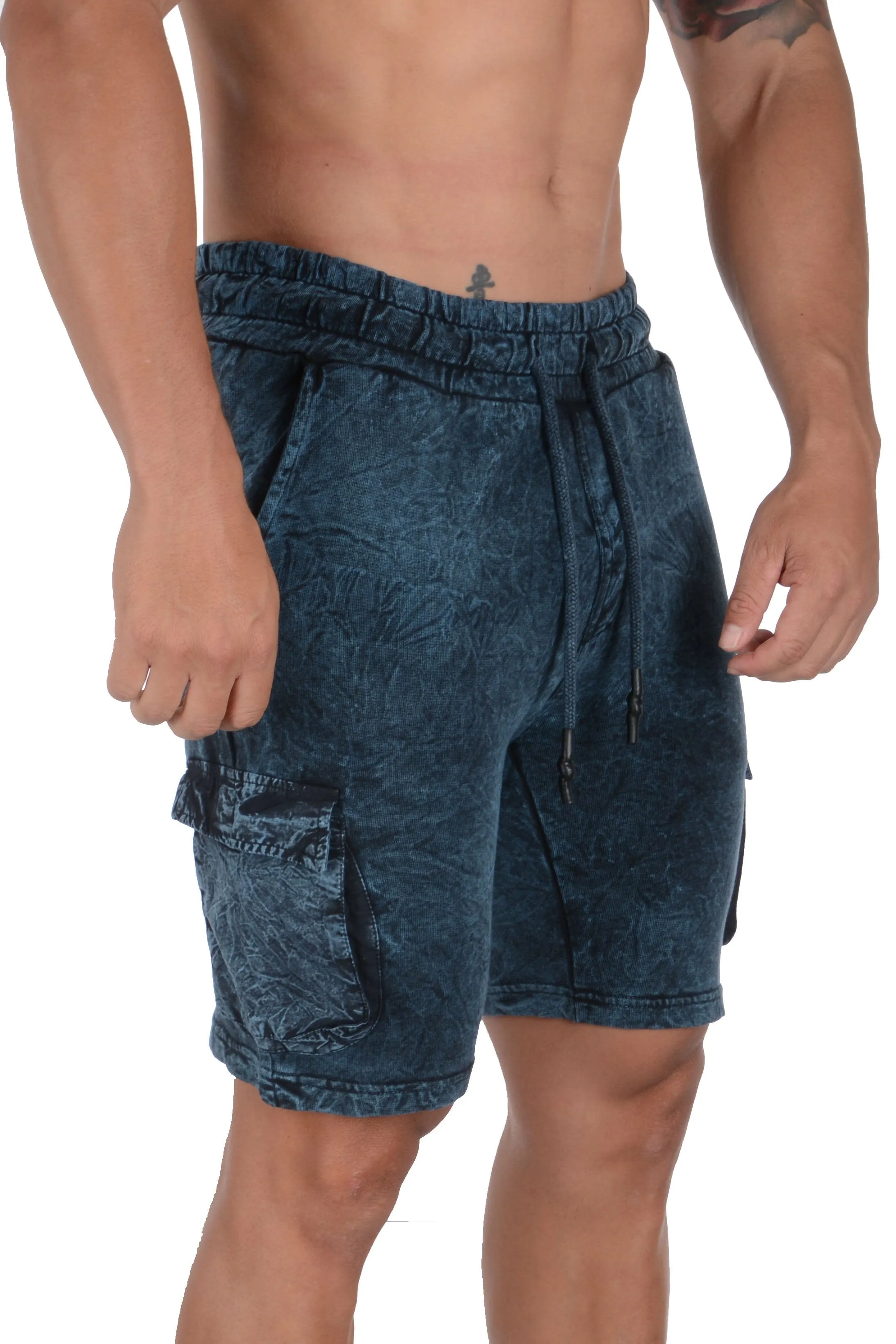 YoungLA Cargo Barcode Shorts 119
